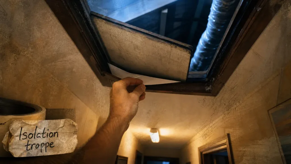 Isoler trappe grenier : joint et isolation contre les courants d’air