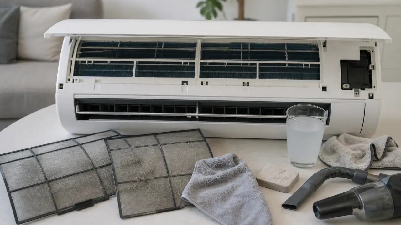 Comment nettoyer une climatisation réversible : filtres et condensats