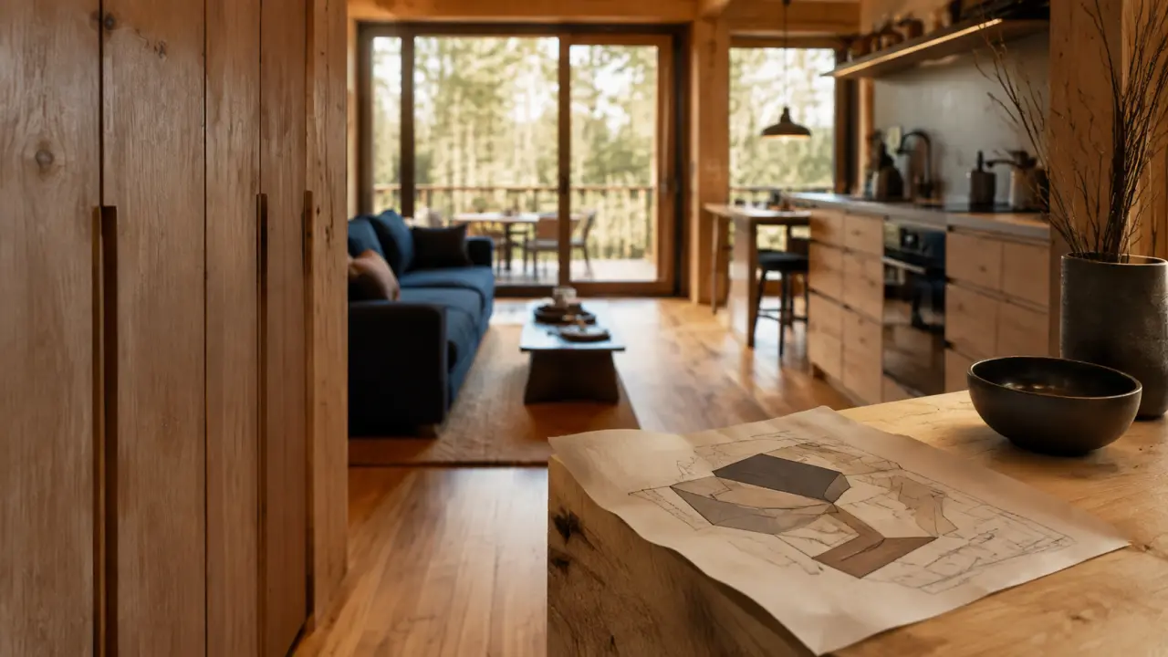 Maison 50m2 : plan avec 1 ou 2 chambres