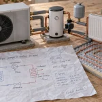 Pompe à chaleur air eau fonctionnement : chauffe radiateurs via calories air extérieur