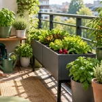 Potager urbain sur balcon : planter sans surcharger