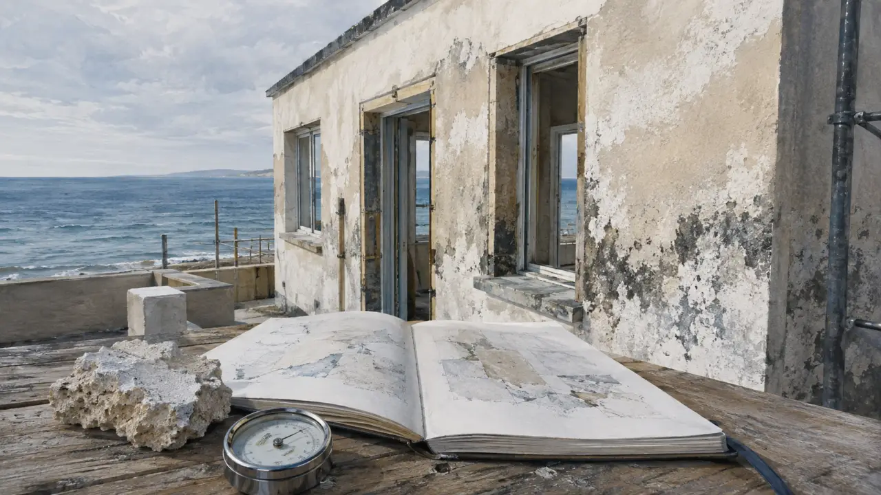 Rénovation maison bord de mer : humidité, sel et vent abîment façade et enduits à éviter