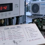 Liste code erreur pompe à chaleur Atlantic sur écran PAC